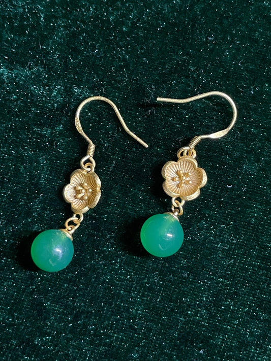 Golden Bloom Jade Drops - BrokenJade