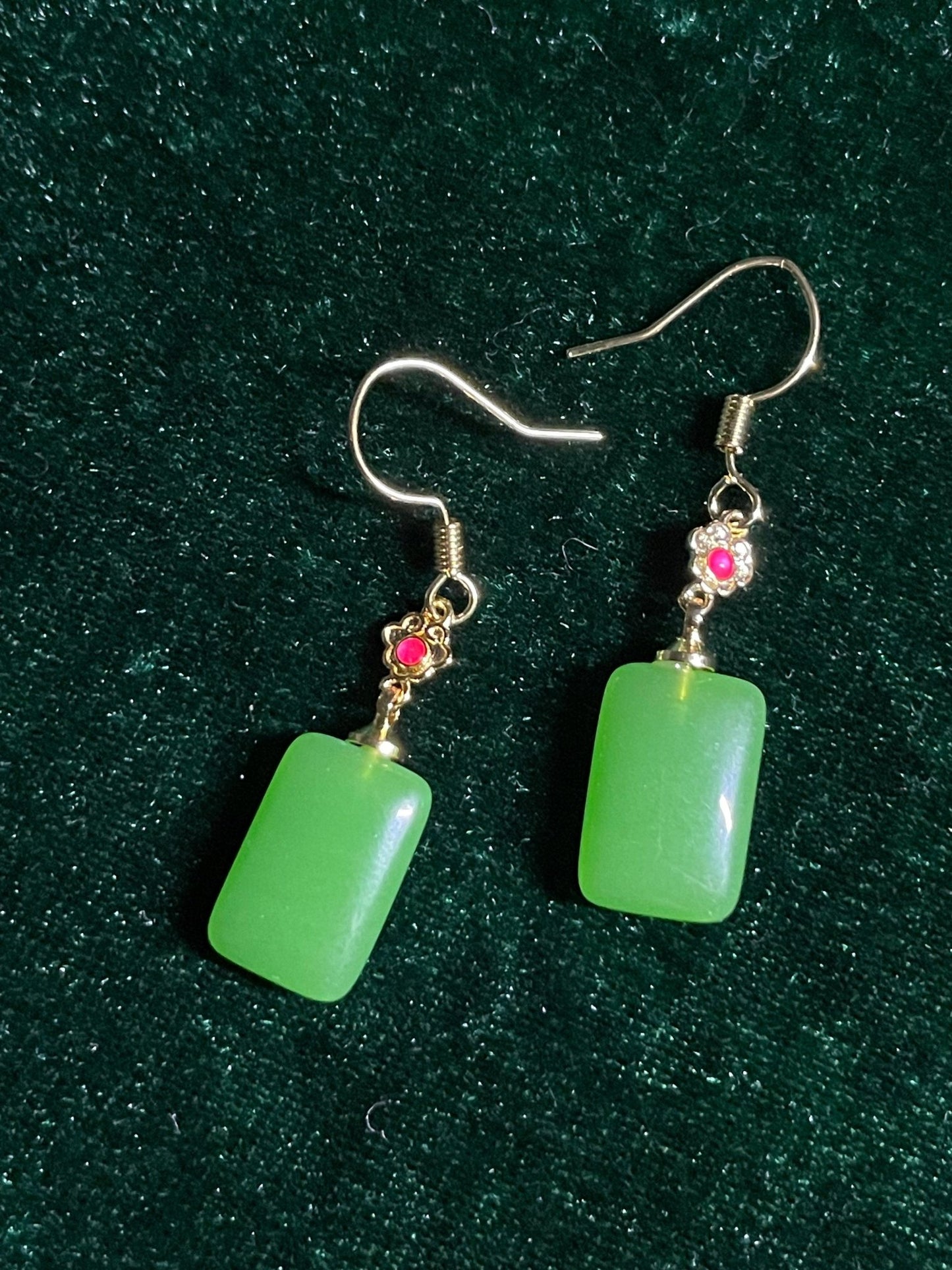 Verdant Charm Rectangular - BrokenJade